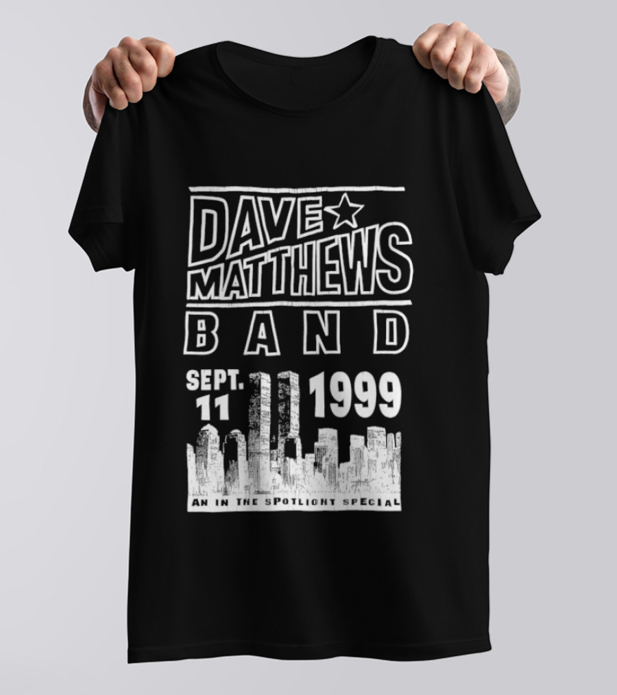 Dave Matthews Band Sept 11 1999 An In The Spotlight Special T-Shirt