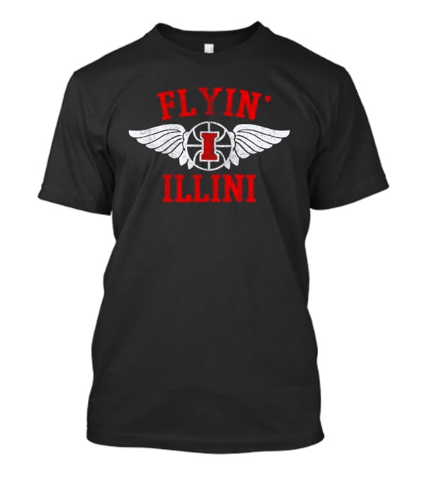 Flyin' Illini Basketball Wings T-Shirt