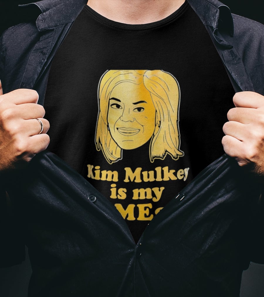 Kim Mulkey Is My Homegirl Face Motivational Fan Support T-Shirt