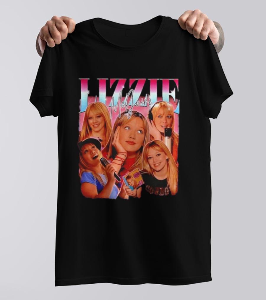 Lizzie McGuire Hilary Duff Disney Channel Nostalgia 90s T-Shirt