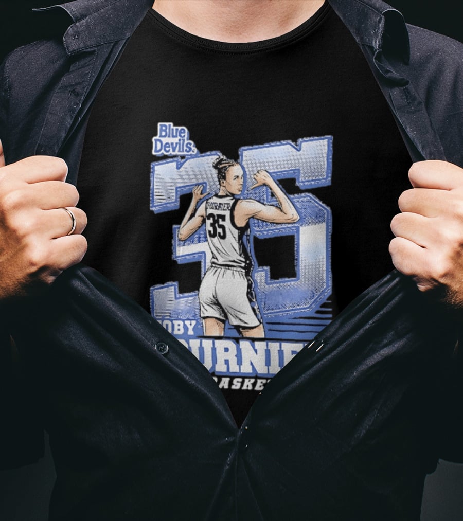 Toby Fournier Duke Blue Devils 35 Basketball Player T-Shirt