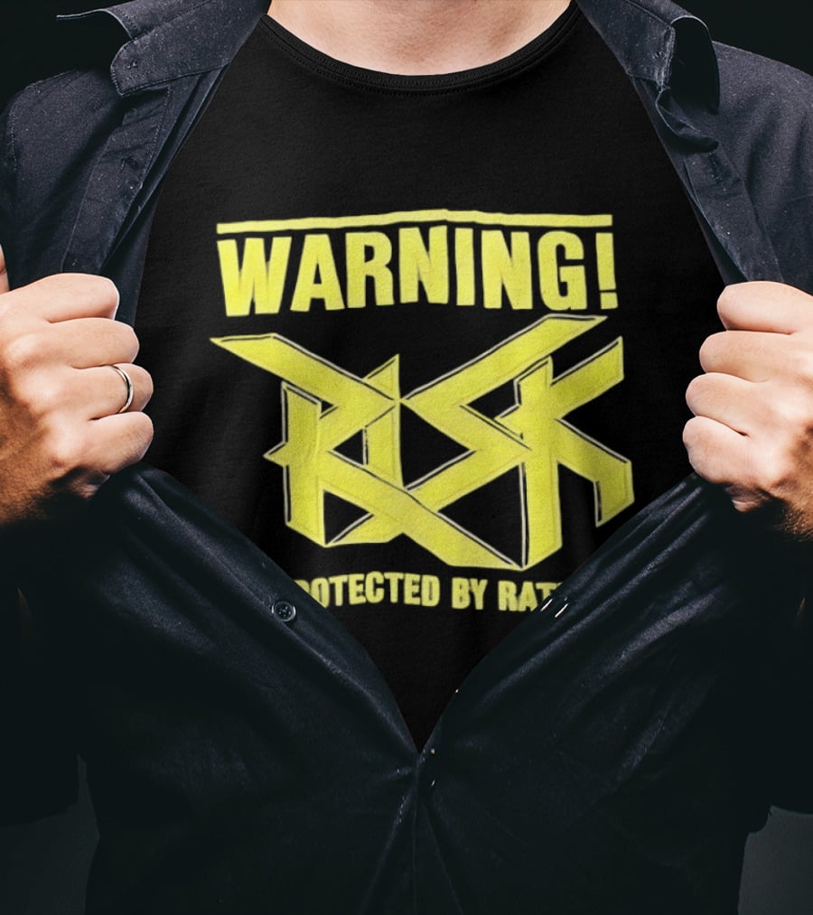 WARNING Risk Are Protected By Ratman T-Shirt