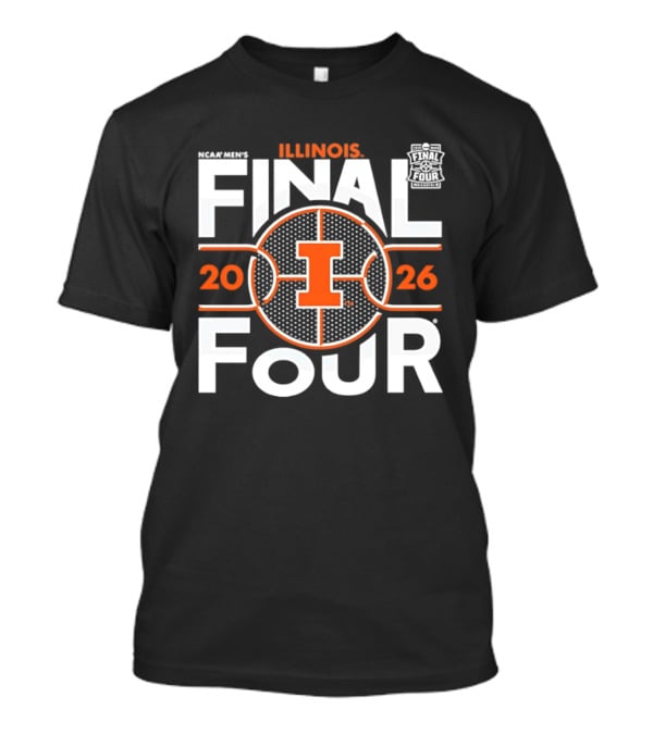 Illinois Fighting Illini NCAA Basketball 2026 Final Four Championship T-Shirt
