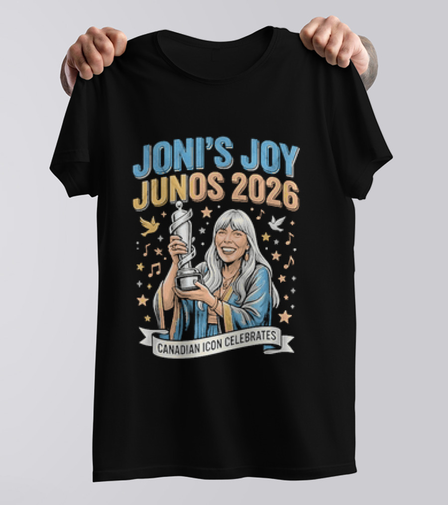 Joni's Joy Junos 2026 Celebration Of Music T-Shirt