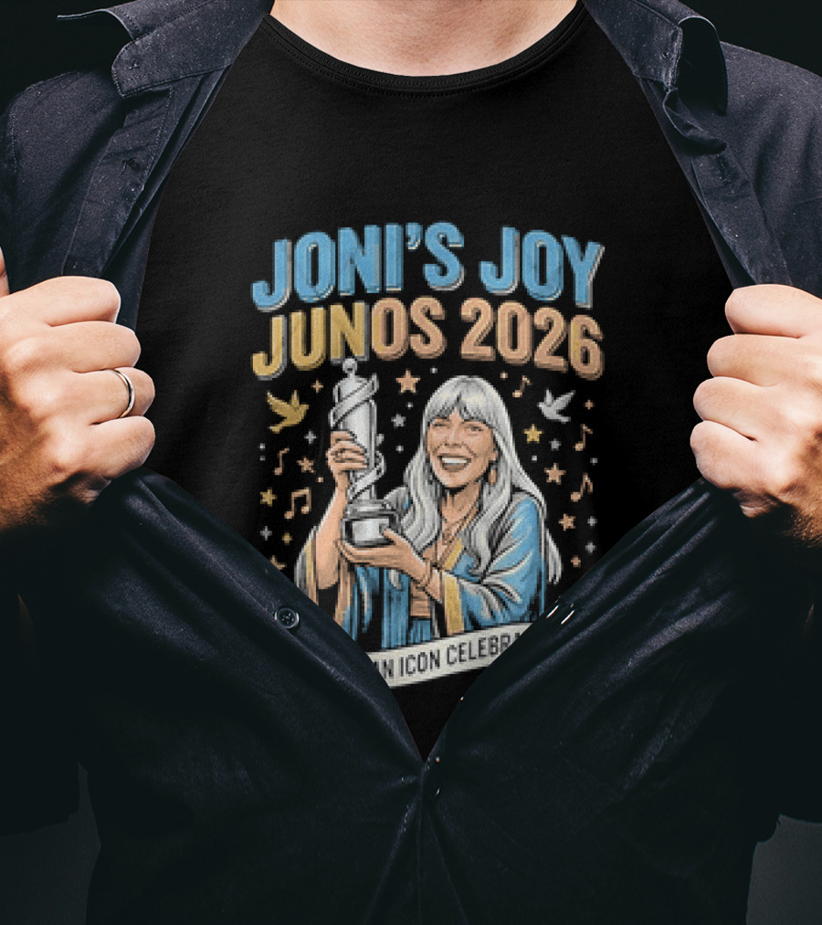 Joni's Joy Junos 2026 Celebration Of Music T-Shirt