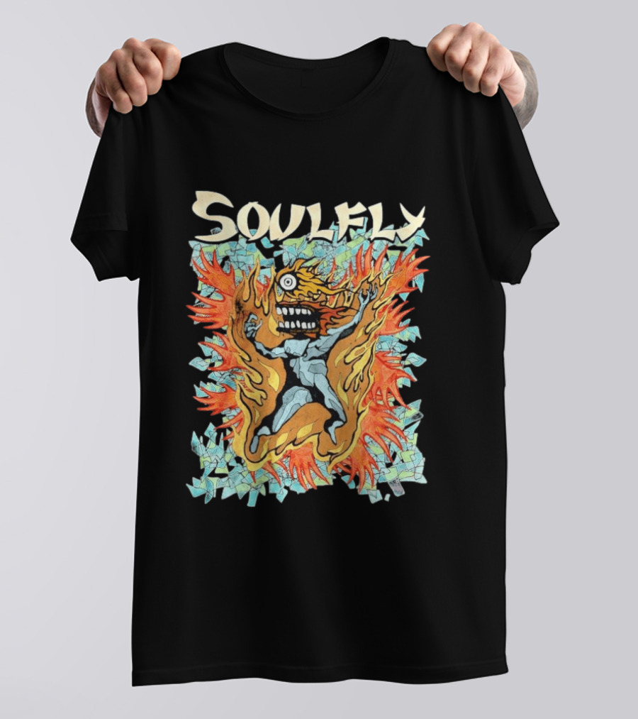 Soufly Gor Gor Strikes Back Tour 2026 Storm The Gates Fire Figure T-Shirt