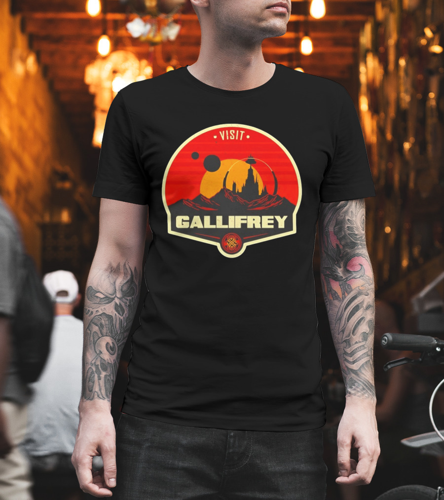 Visit Gallifrey Chrono Citadel Sci Fi World T-Shirt