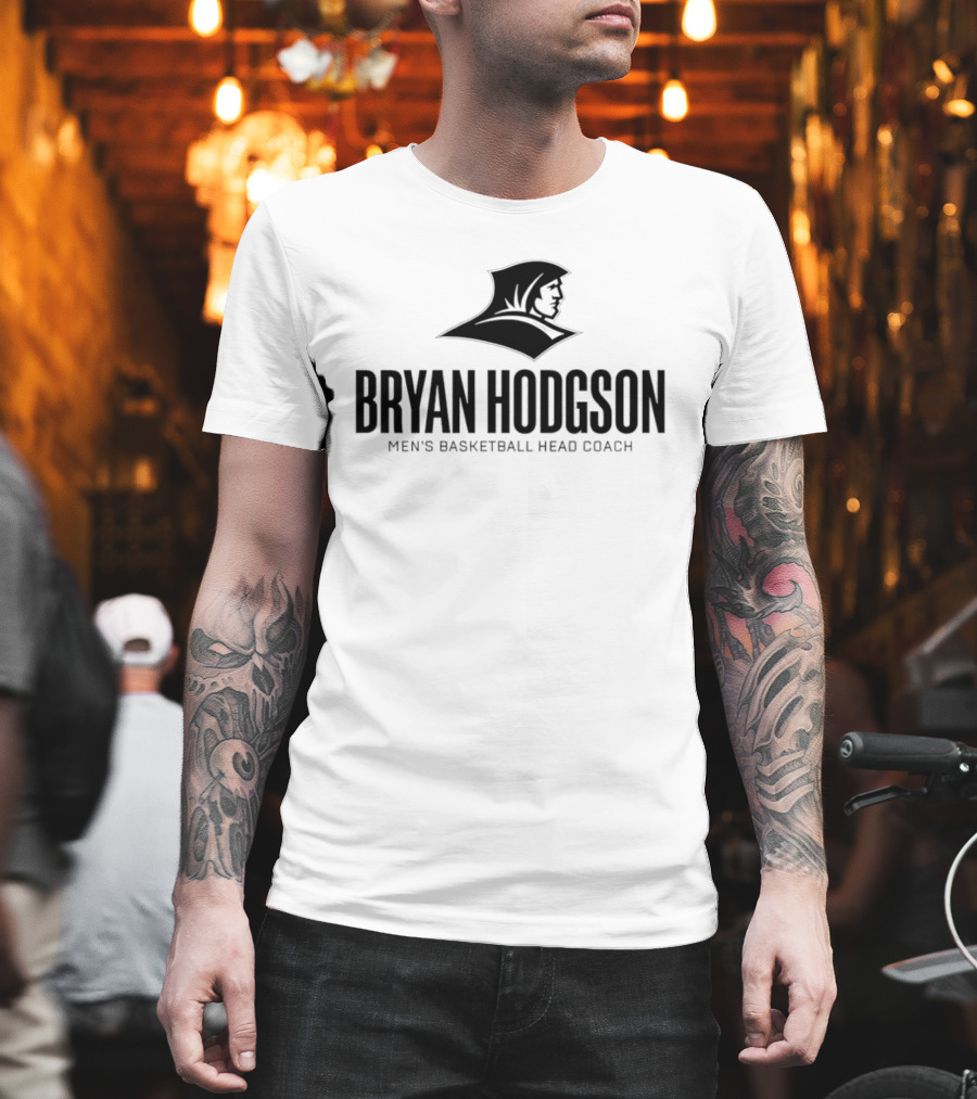 Bryan Hodgson Men's Basketball Head Coach Iconic Profile T-Shirt