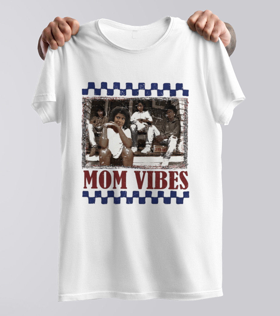Mom Vibes Retro Mother's Day Family T-Shirt