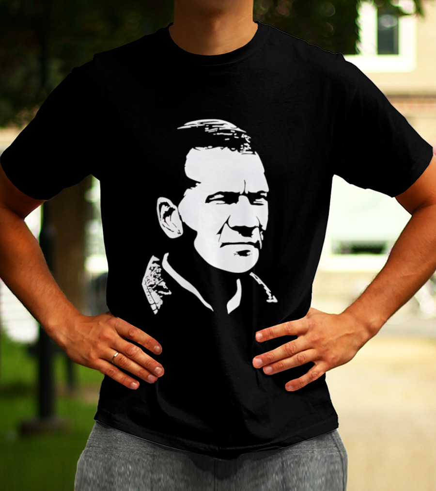 Barry Switzer Coach The King Sketch T-Shirt