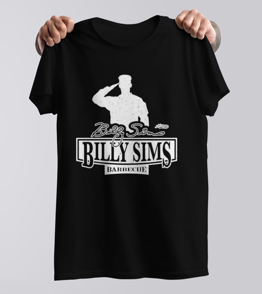 Billy Sims Barbecue T-Shirt