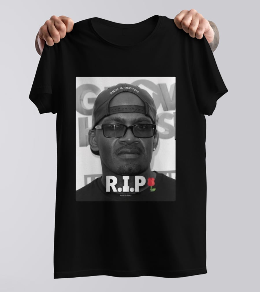 RIP Rich & Rotten Roses In PetalGrove Street Shawn Fonteno T-Shirt