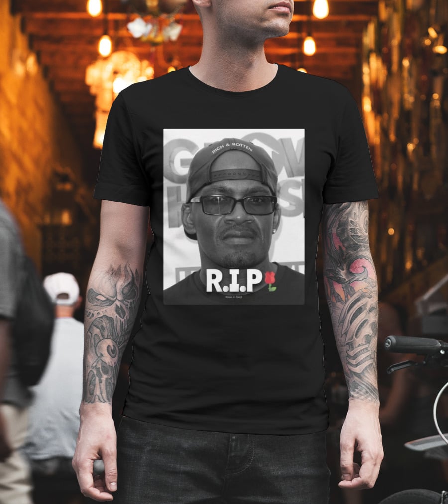 RIP Rich & Rotten Roses In PetalGrove Street Shawn Fonteno T-Shirt