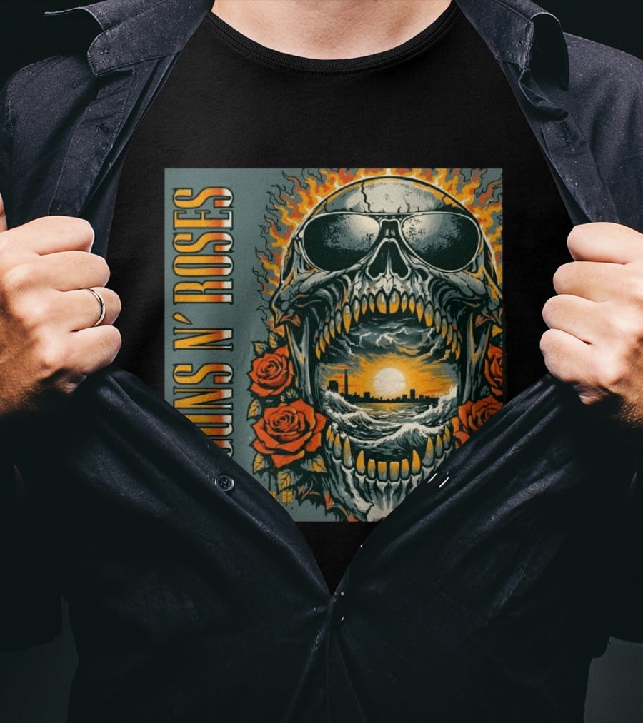 Guns N' Roses April 1 2026 Jockey Club Porto Alegre Brazil T-Shirt