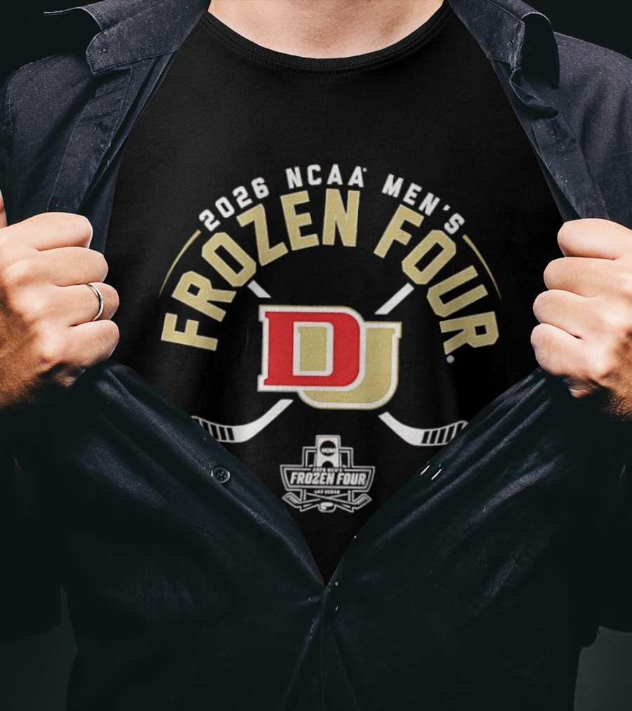 2026 NCAA Men's Frozen Four DJ Hockey Tournament T-Shirt