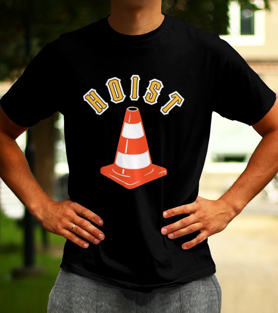Hoist Traffic Cone Center T-Shirt