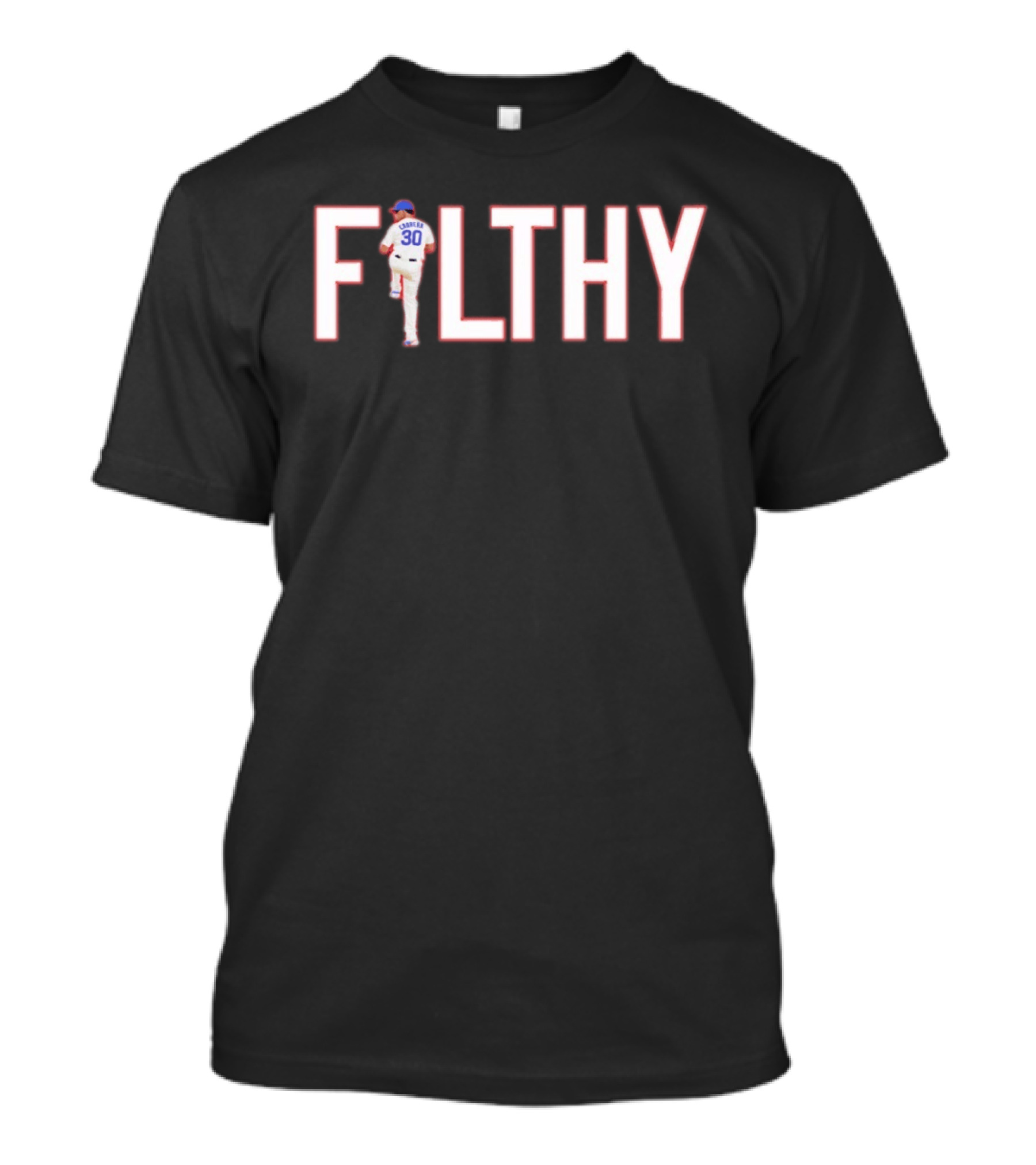 Edward Cabrera 30 Filthy Baseball Pitcher T-Shirt