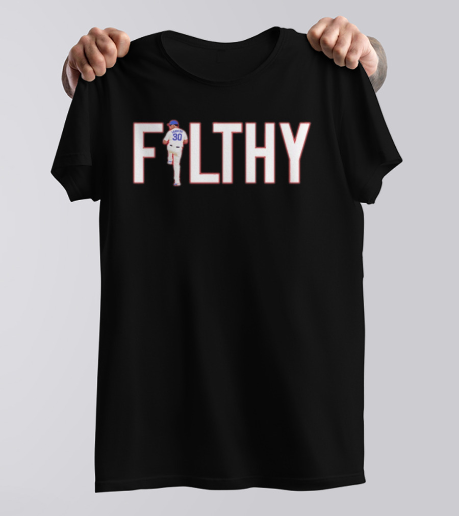 Edward Cabrera 30 Filthy Baseball Pitcher T-Shirt