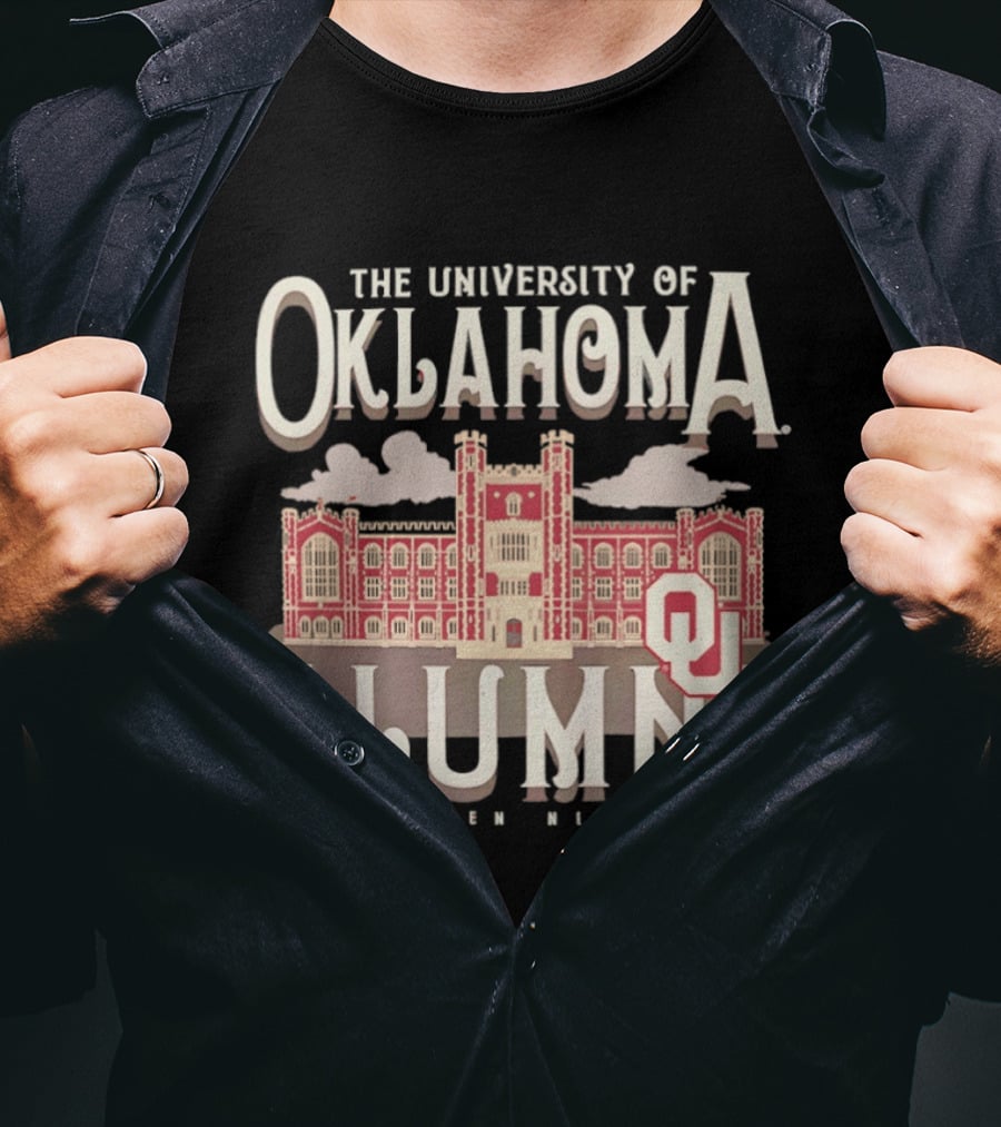 The University Of Oklahoma Alumni Oklahoma Sooners Eighteen Ninety T-Shirt