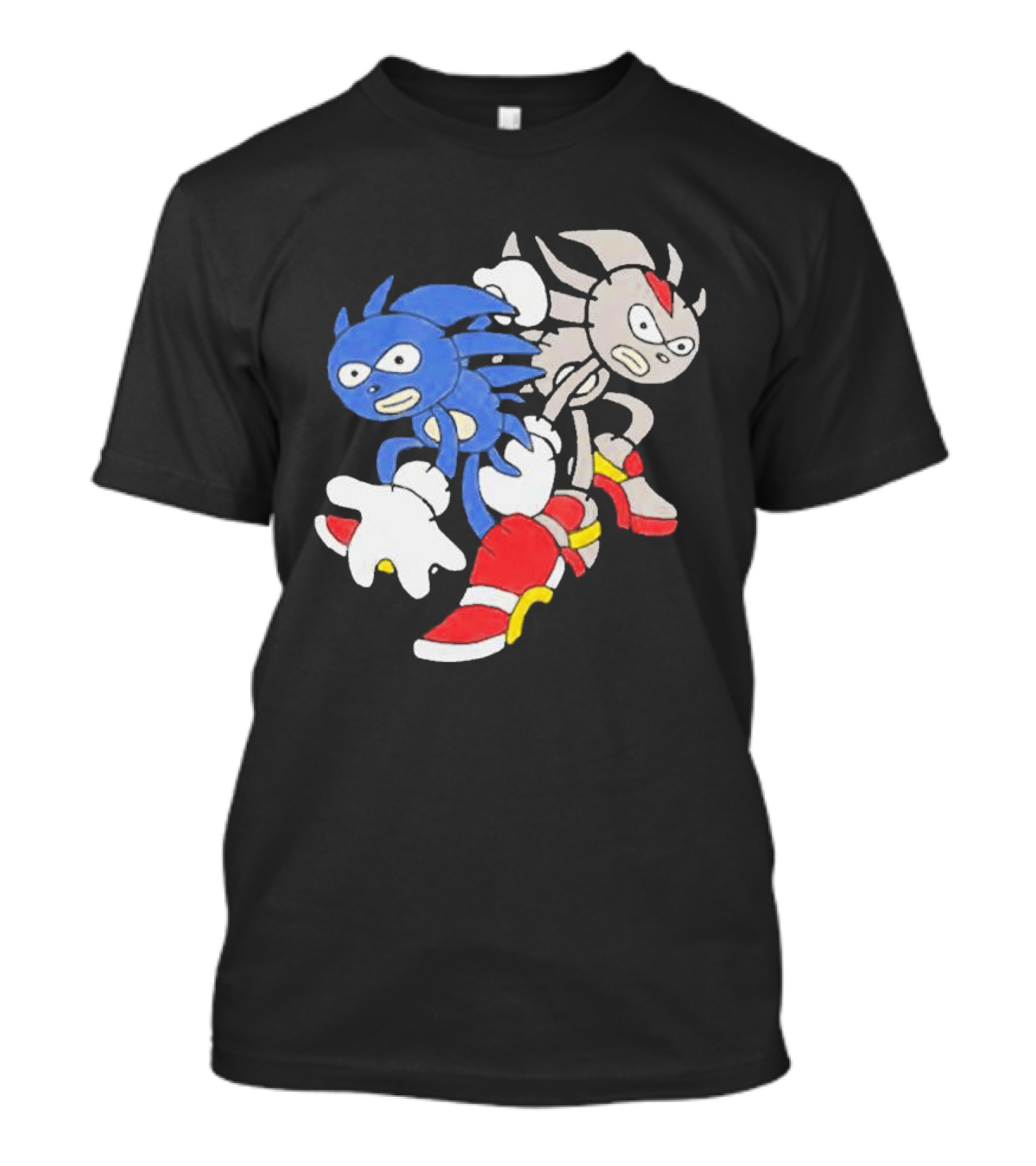 Sanic Coldsteel April Fools Meme Characters T-Shirt