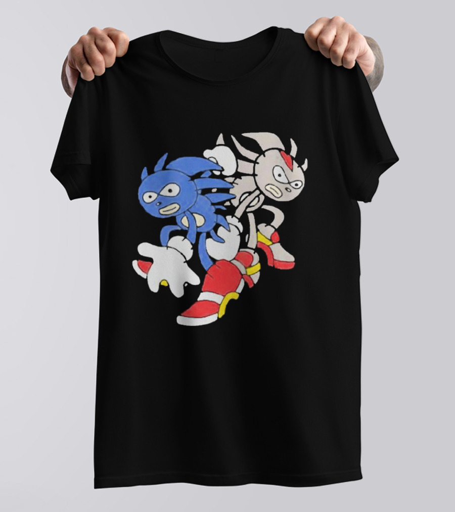 Sanic Coldsteel April Fools Meme Characters T-Shirt