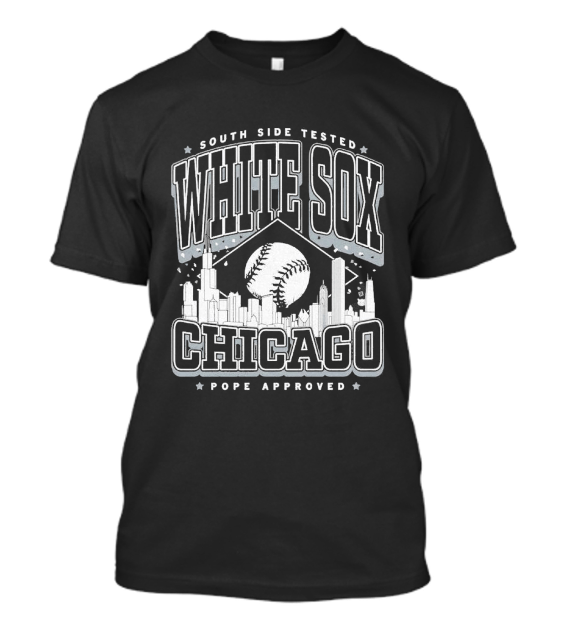 South Side Tested White Sox Chicago Pope Approved T-Shirt