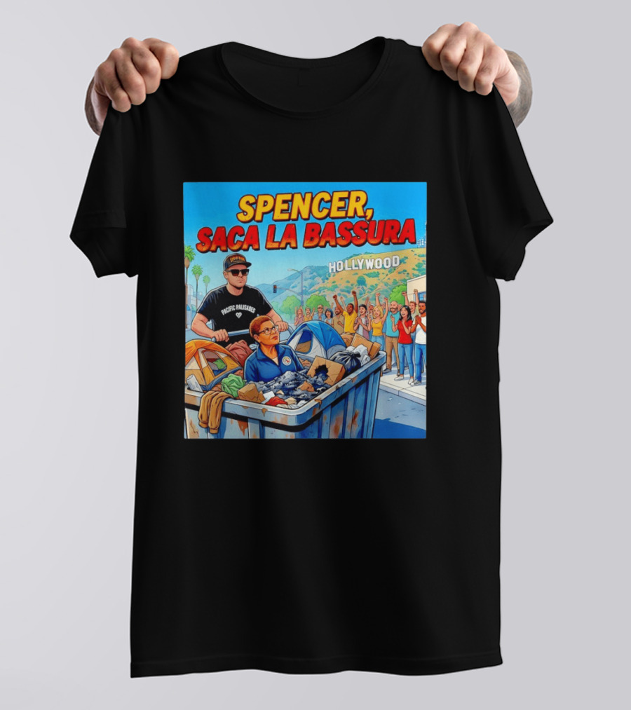 Spencer Saca La Bassura Pacific Palisades Hollywood Scene T-Shirt