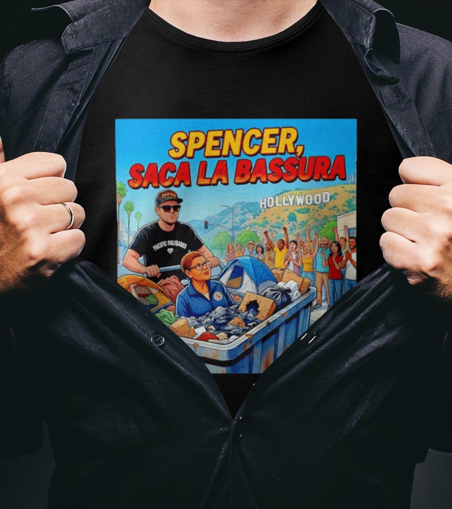 Spencer Saca La Bassura Pacific Palisades Hollywood Scene T-Shirt