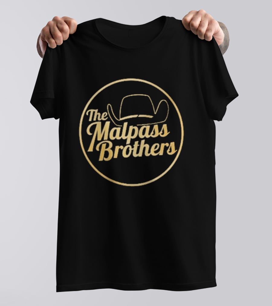 The Malpass Brothers Cowboy Hat Circle T-Shirt