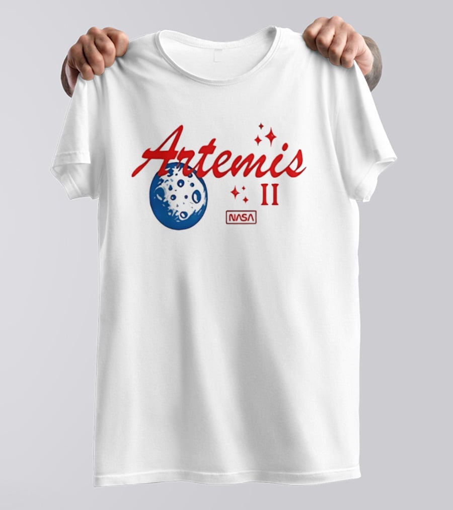 Artemis II NASA Moon Mission Astronaut Program T-Shirt