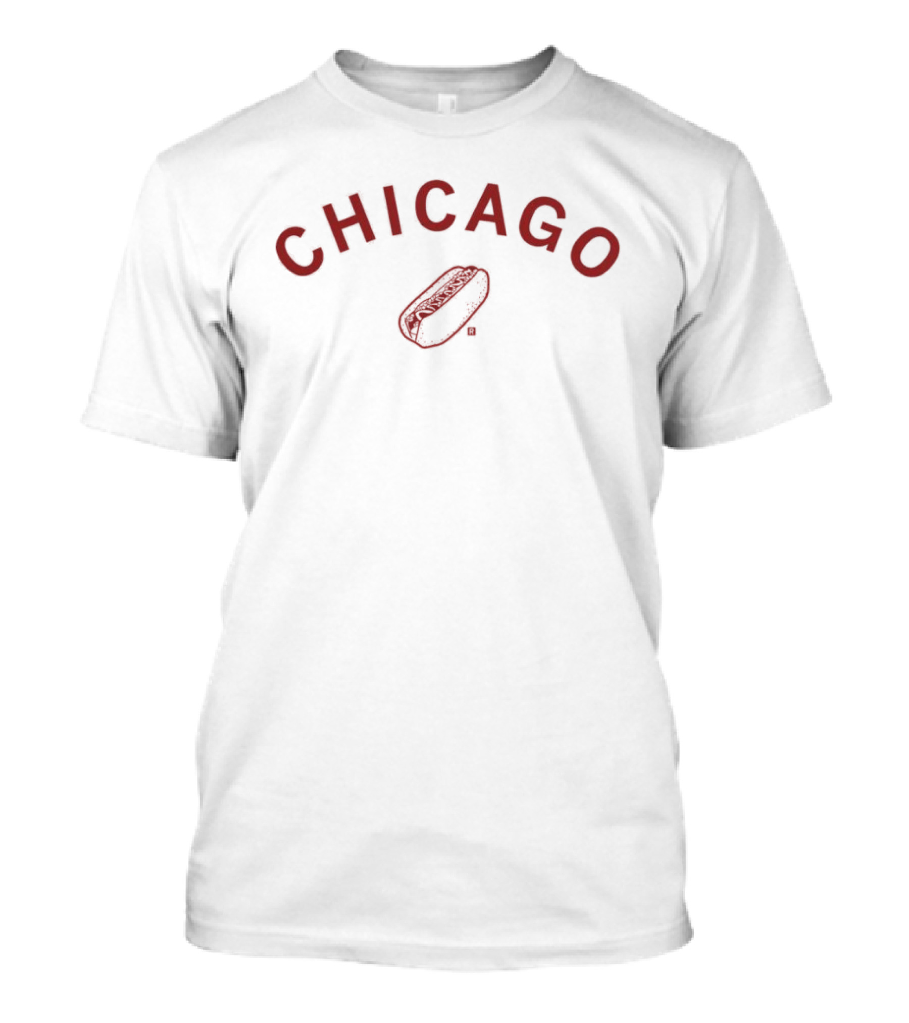 Chicago Hot Dog Sketch T-Shirt