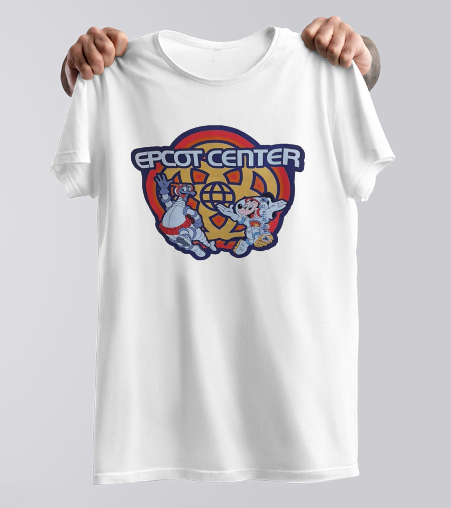 Epcot Center Mickey Mouse And Figment Duo T-Shirt