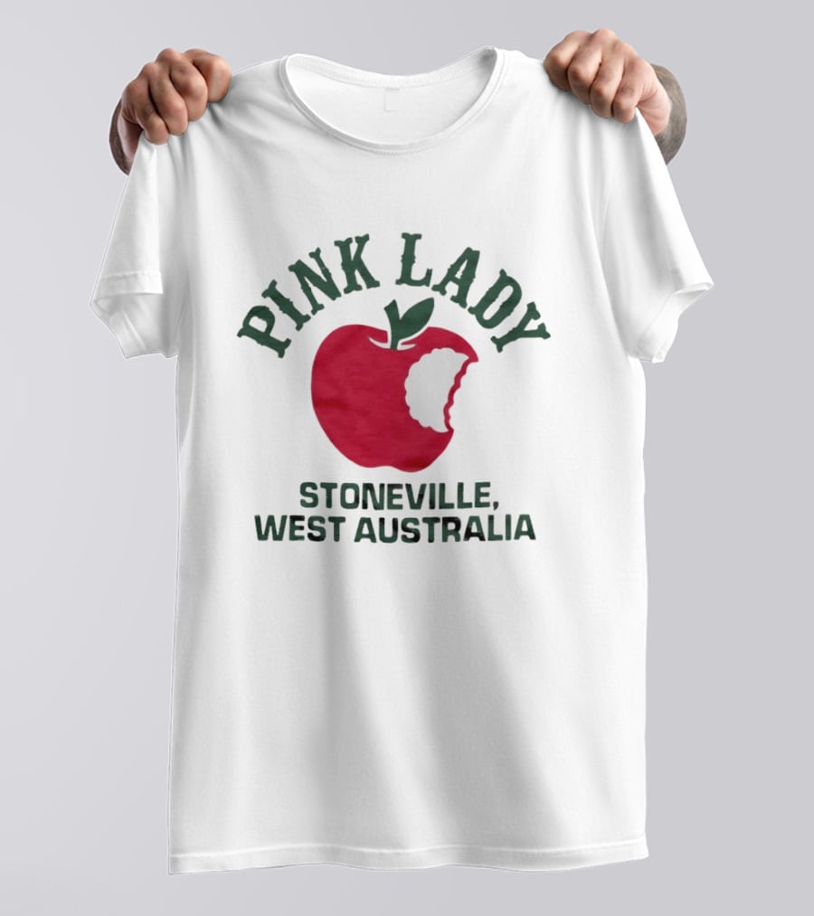 Pink Lady Apple Stoneville West Australia Bite Mark T-Shirt