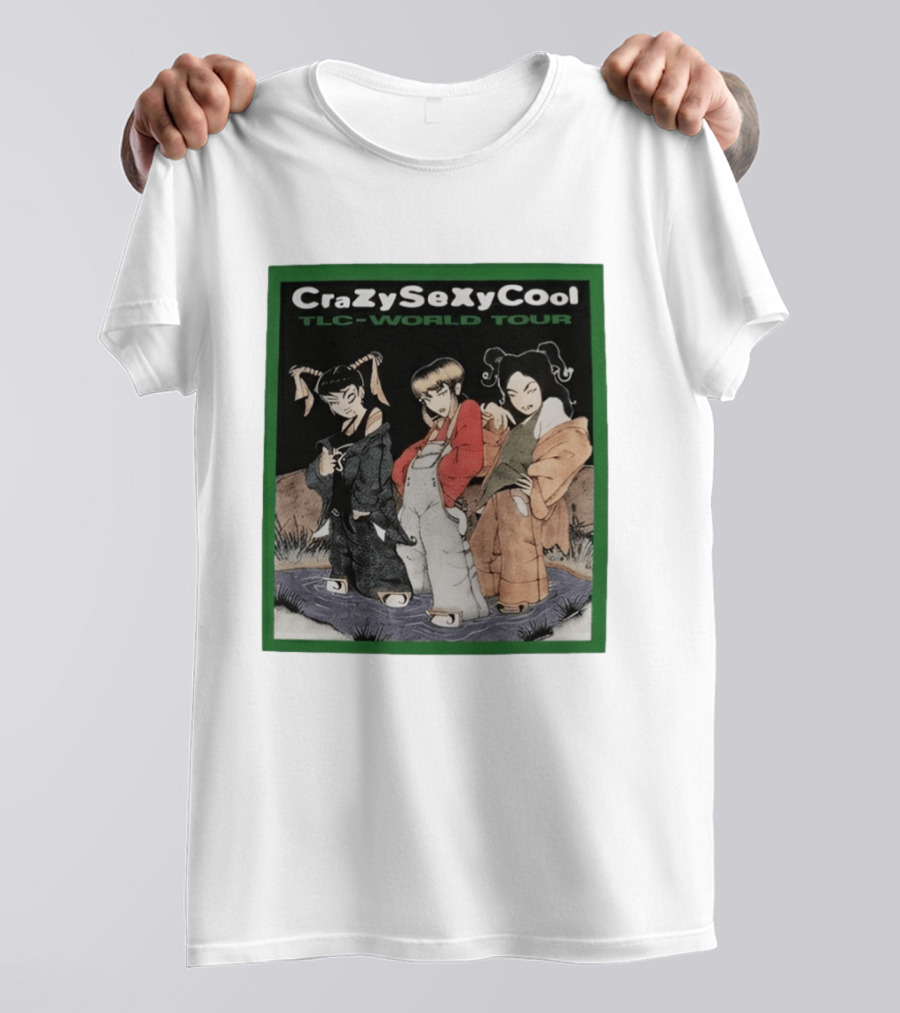 TLC CrazySexyCool World Tour 1995 T-Shirt