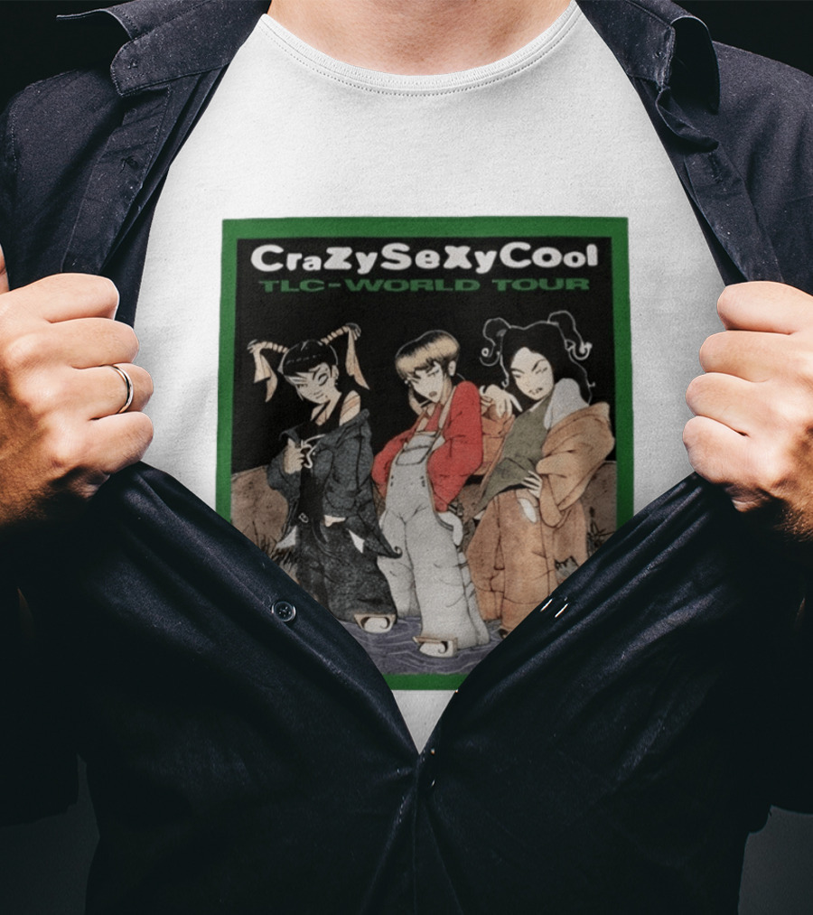 TLC CrazySexyCool World Tour 1995 T-Shirt