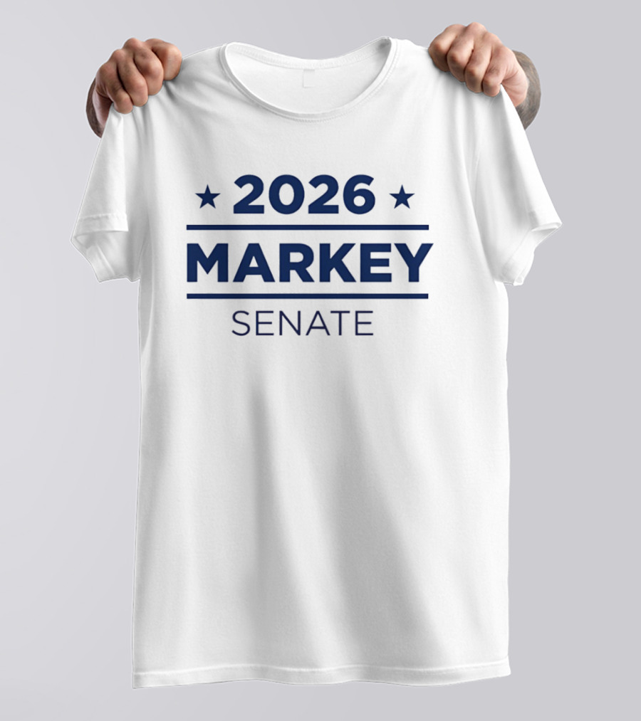 2026 Markey Senate Election Campaign T-Shirt