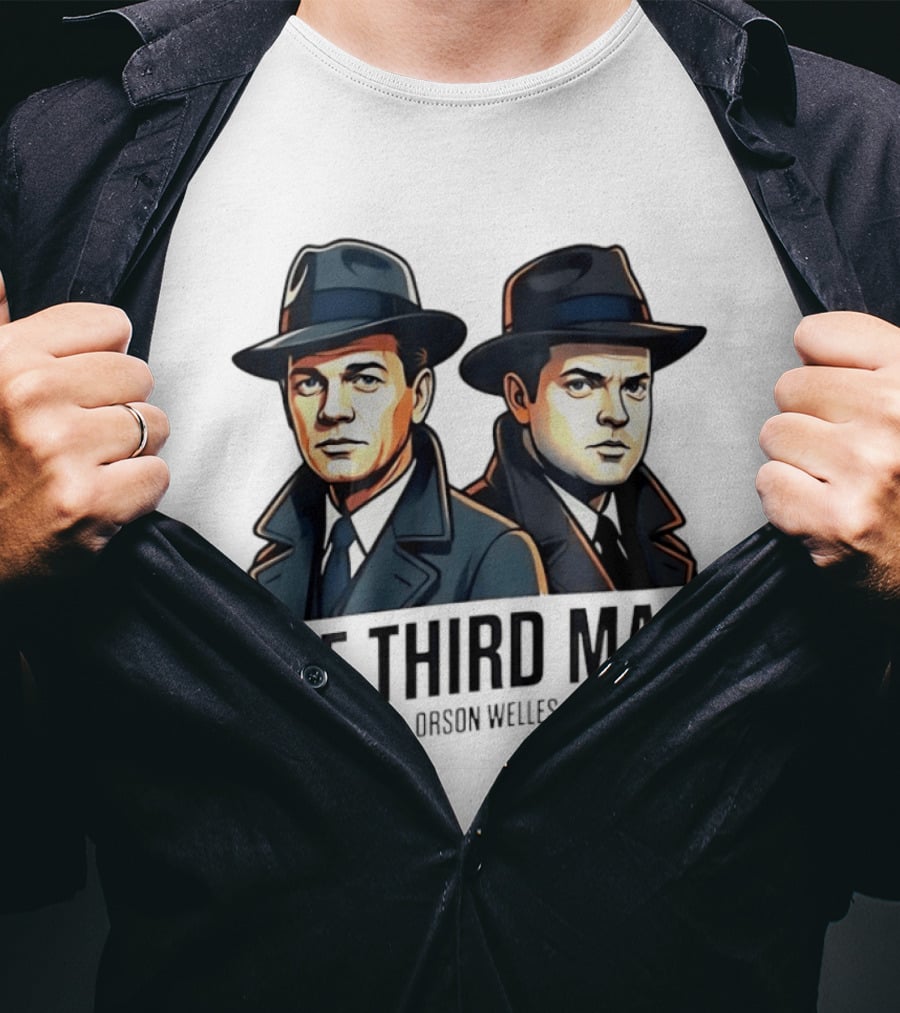 The Third Man Joseph Cotten Orson Welles 1949 T-Shirt