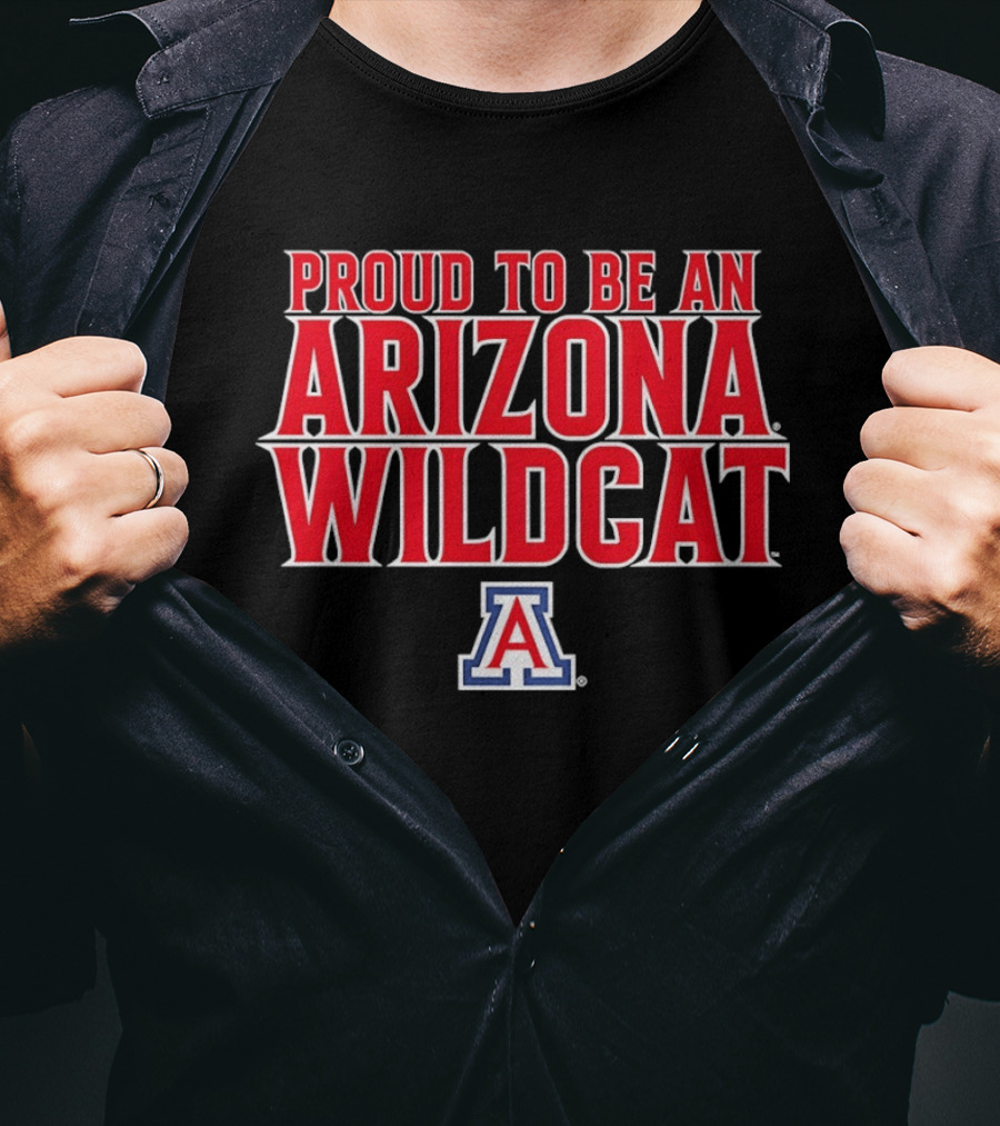 Proud To Be An Arizona Wildcat Arizona Wildcats Men's Basketball 2026 T-Shirt