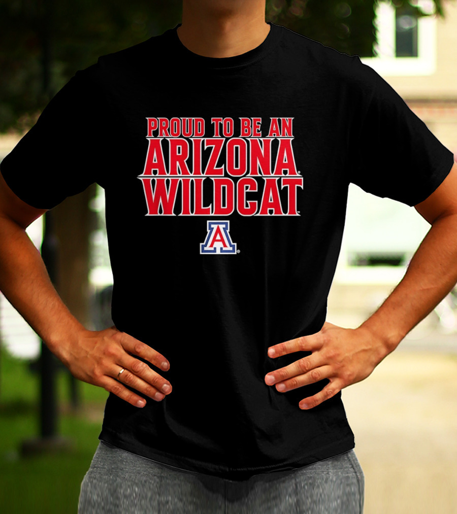 Proud To Be An Arizona Wildcat Arizona Wildcats Men's Basketball 2026 T-Shirt