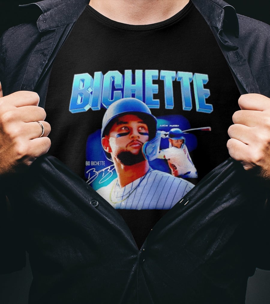 Bichette Bo Bichette Baseball Player Blue Jersey Athletic Gear T-Shirt