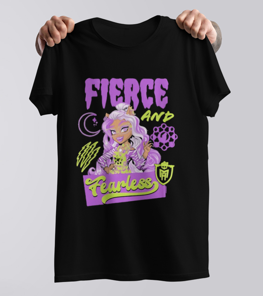 Fierce And Fearless Clawdeen Wolf Monster High T-Shirt