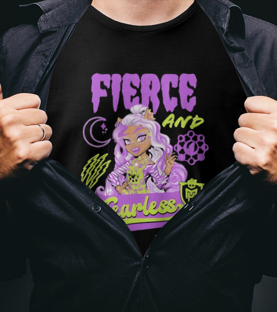 Fierce And Fearless Clawdeen Wolf Monster High T-Shirt