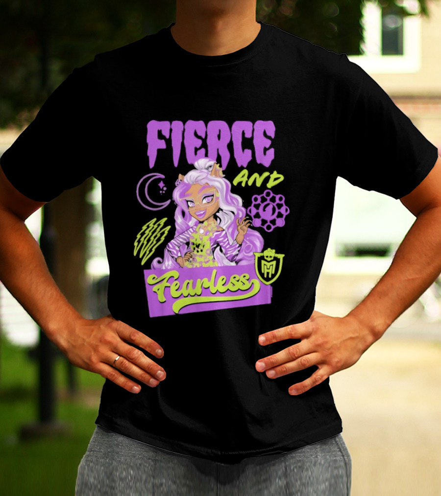 Fierce And Fearless Clawdeen Wolf Monster High T-Shirt