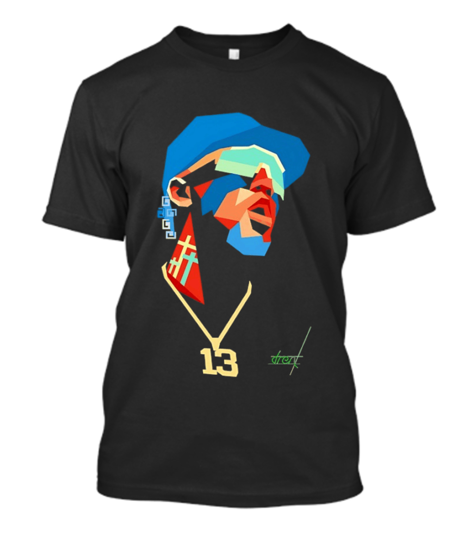 Ronald Acuna Jr 13 Atlanta Braves WPAP Pop T-Shirt