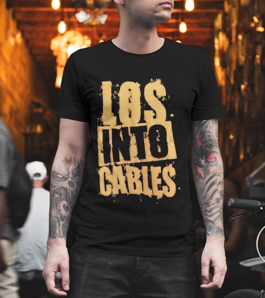Los Into Cables Grunge T-Shirt