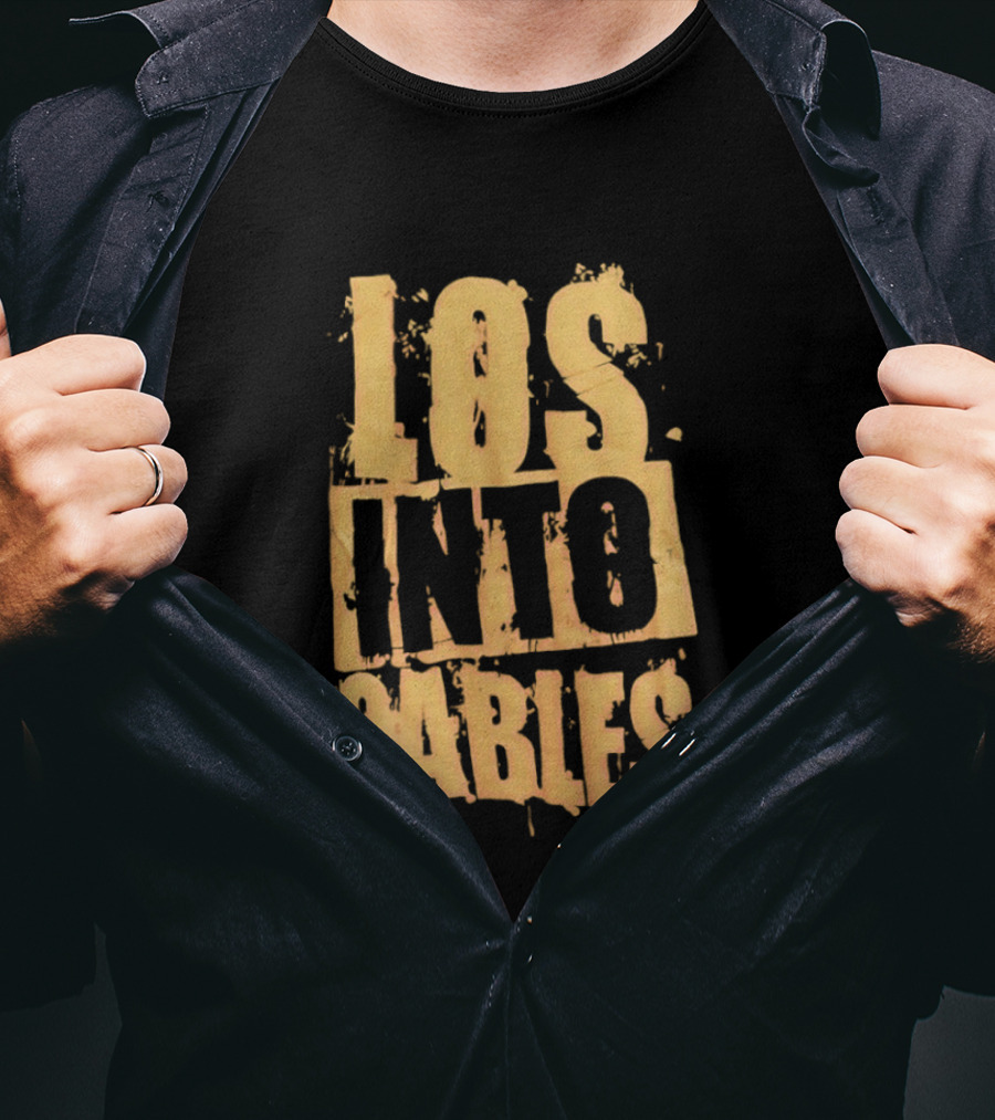 Los Into Cables Grunge T-Shirt