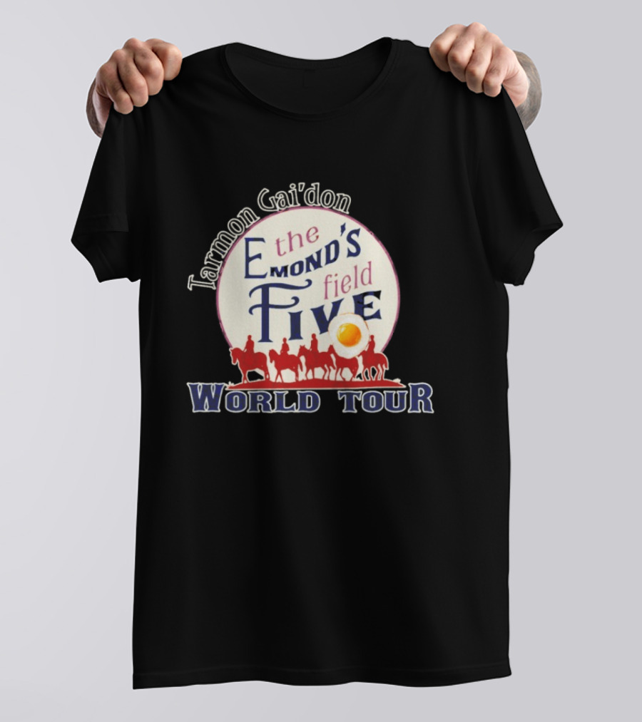 Tarmon Gai'don Emond's Field Five World Tour Silhouette Riders T-Shirt