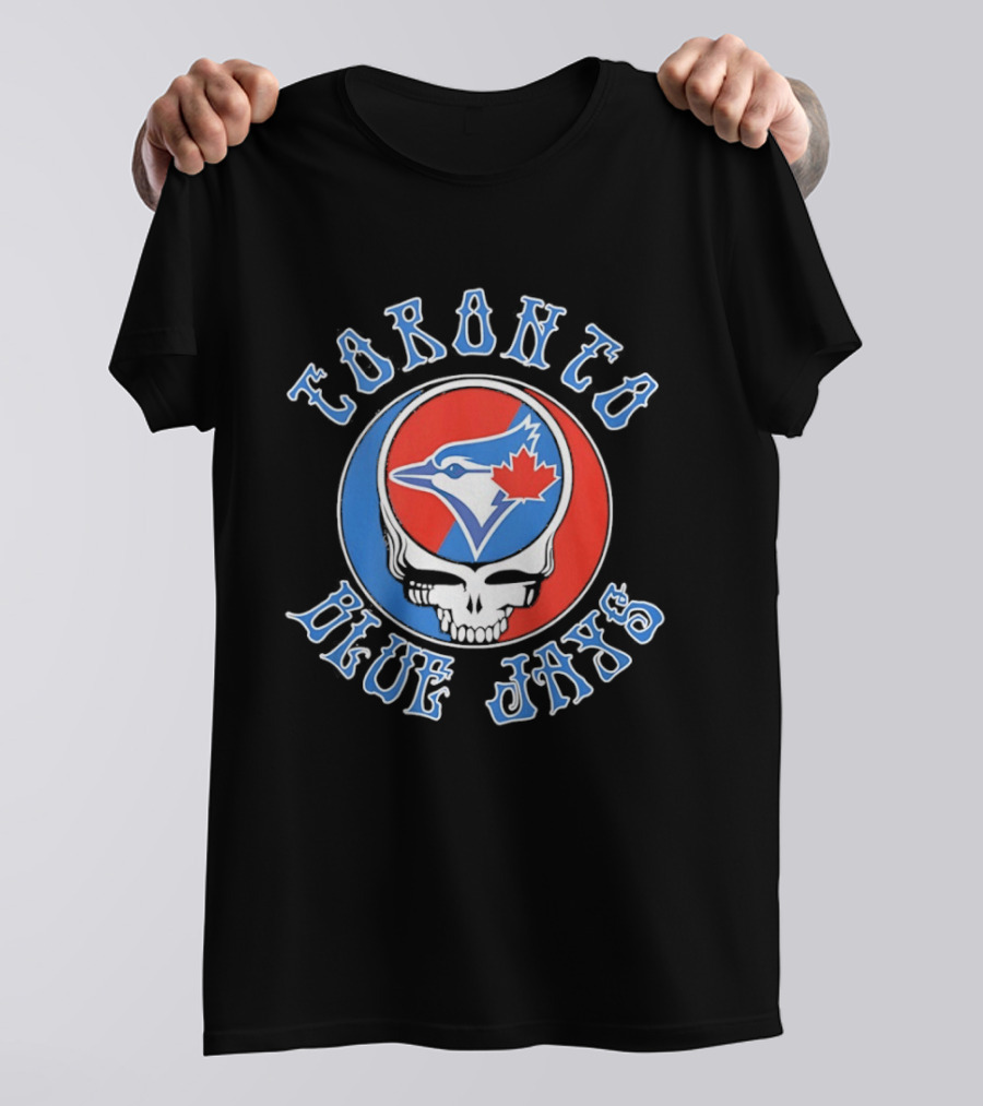 Toronto Blue Jays Grateful Dead Steal Your Face Mashup T-Shirt