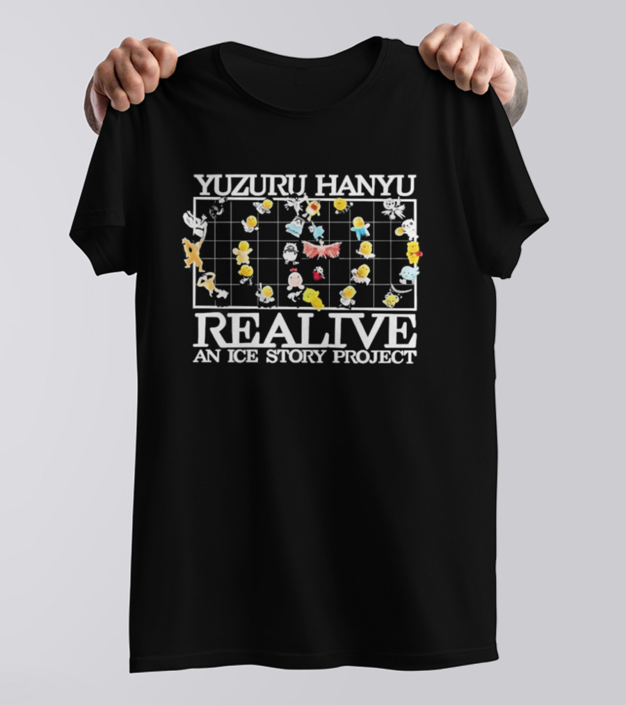 Yuzuru Hanyu Realive An Ice Story Project T-Shirt