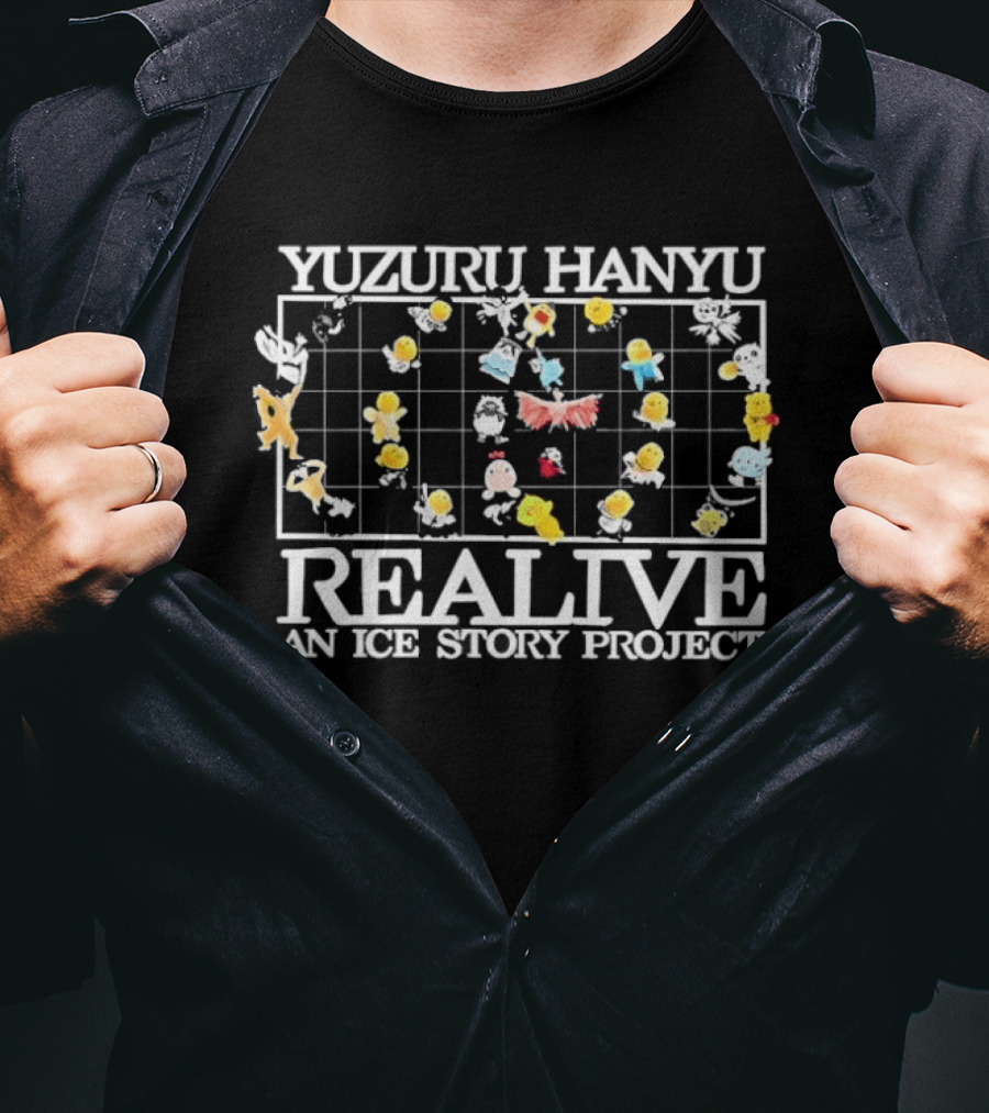 Yuzuru Hanyu Realive An Ice Story Project T-Shirt